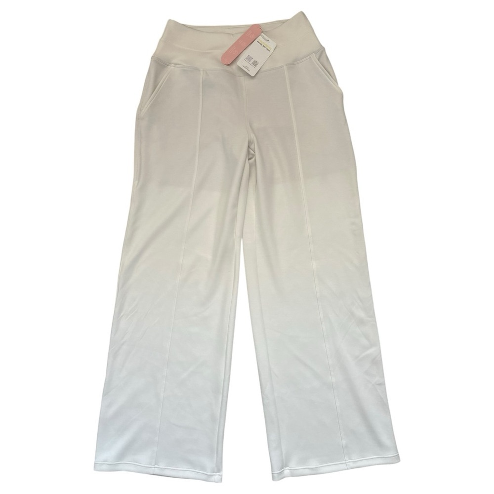 Glowmode Wide Leg Pants Ivory Size Large